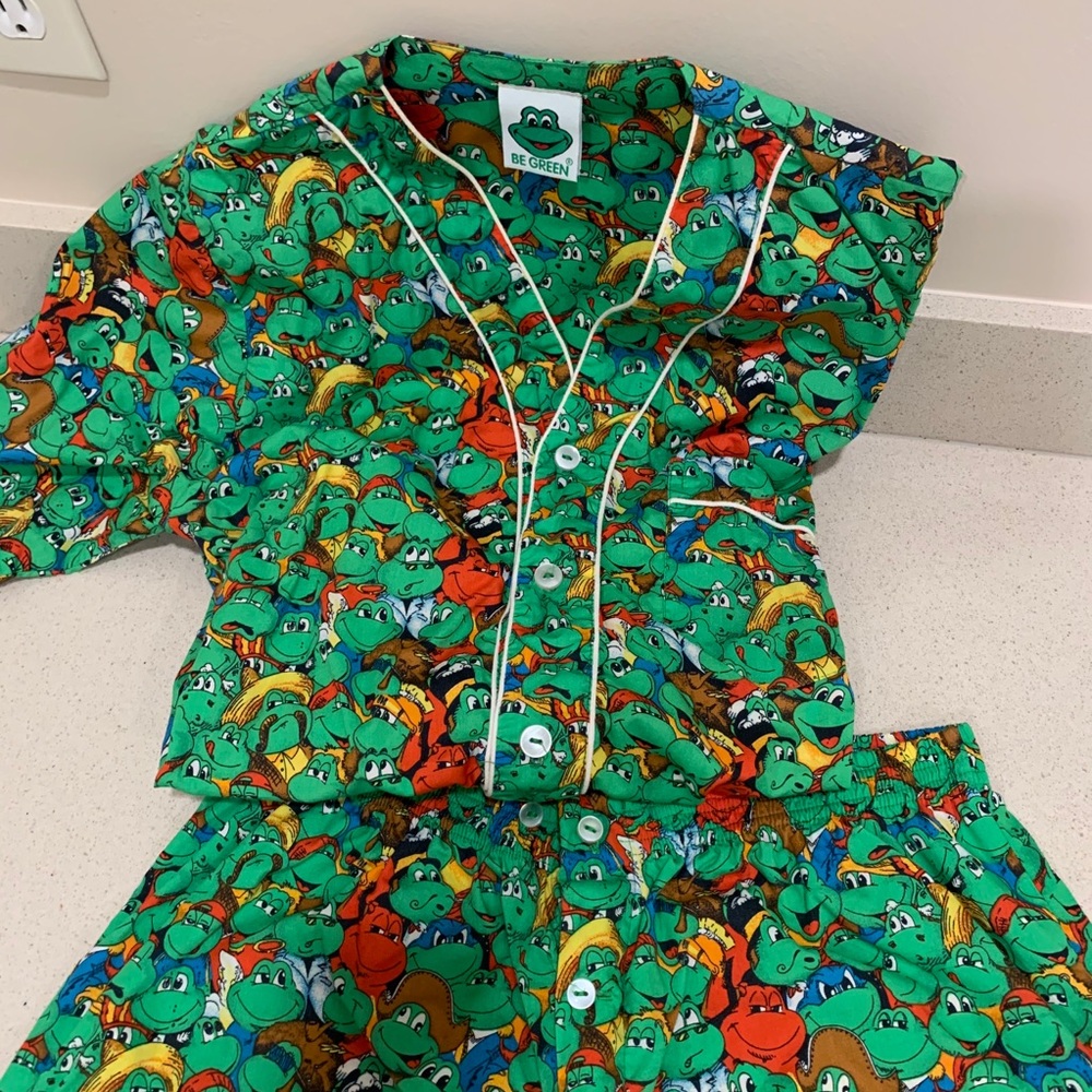 Frog pajamas